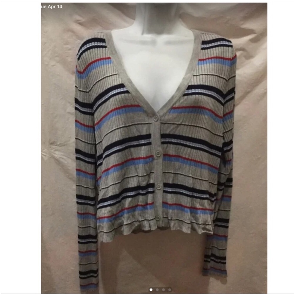 COPY - Striped Cropped Sweat… - Picture 5 of 5